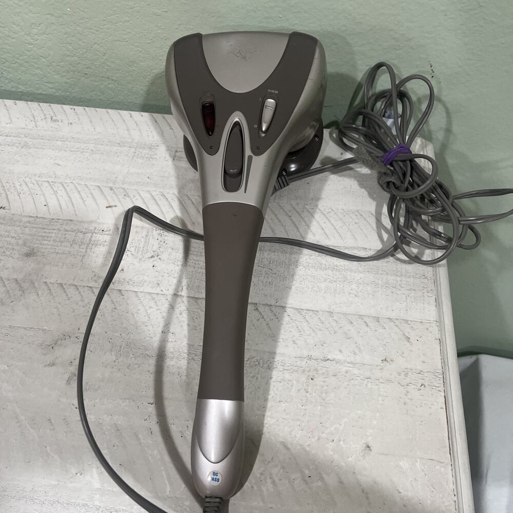 HoMedics WV-100H Wave Action Full Body Heat,Percussion Handheld Massager Tested